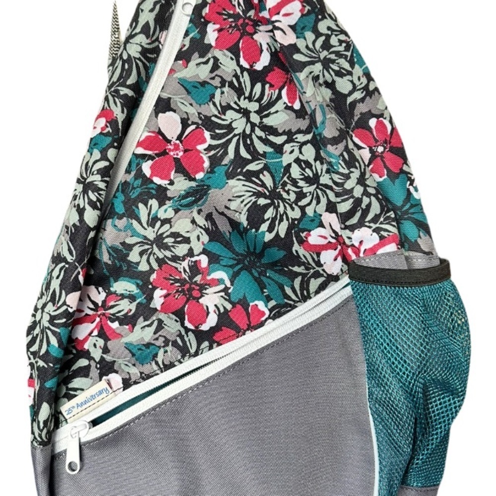 Vibrant Blue Backpack with Durable Fabric and Spacious Design